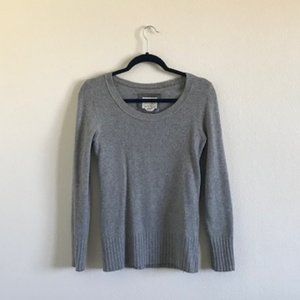 Gray Crew Neck Sweater